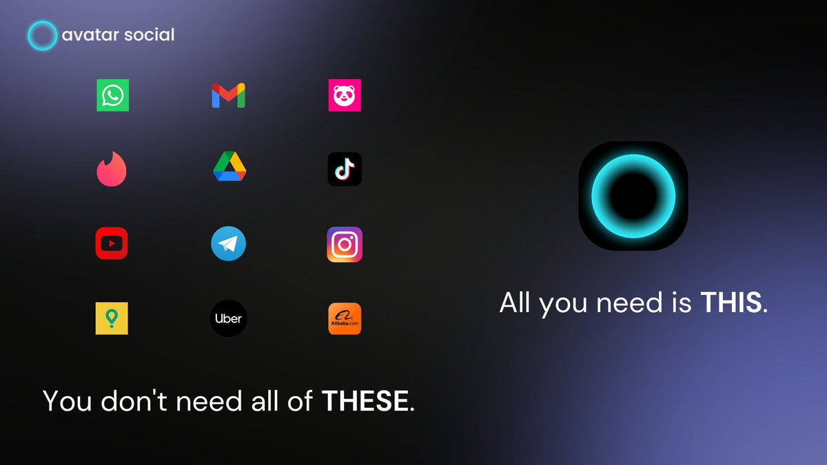 avatarsocial_'s tweet photo. An All-in-One Super App is everything you need 💯

Avatar Social - Your All-in-One Portal 🌐

#AvatarSocial #AVATAR https://t.co/agBwZ04zfs