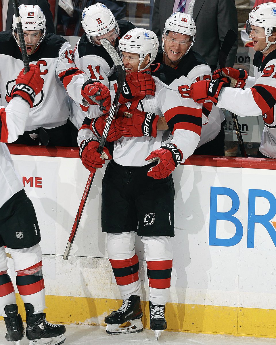 NJDevils's tweet photo. Good morning to everyone, but especially Jesper Bratt. https://t.co/SoX0d0Otrh