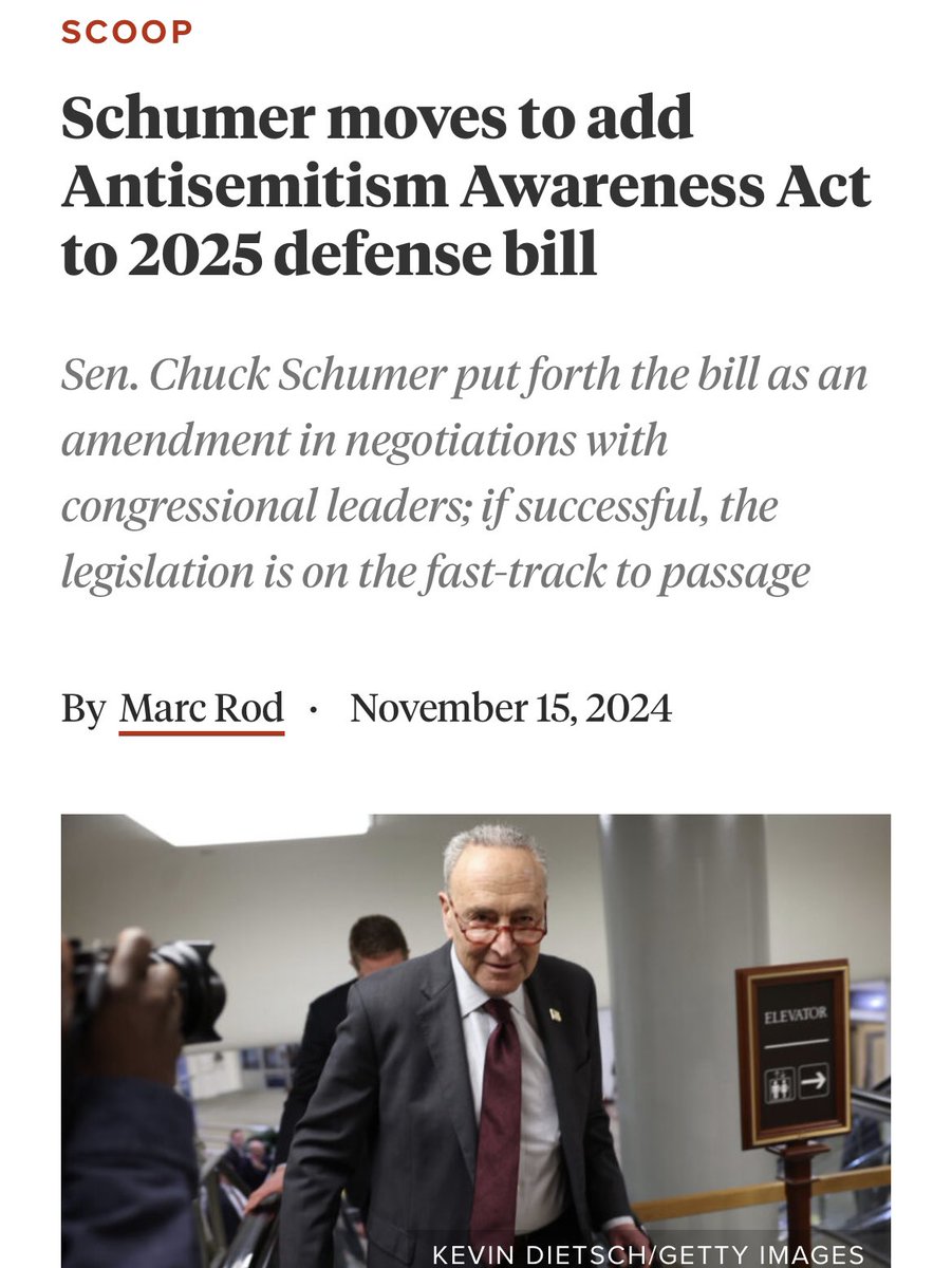 Chuck Schumer and Democrats are already working with Donald Trump so they can crack down on the free speech rights of Americans 

Democrats called Trump a fascist only to help him implement fascism