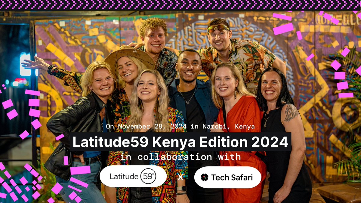Briter (@briter_co) on Twitter photo ๐จWe are a community partner for the <a href="/Latitude59/">Latitude59</a> Kenya event in less than two weeks ๐ฅณ Come learn and connect with players within the global startup scene under one roof in Nairobi ๐ฐ๐ช
๐ Get your access pass here: lu.ma/latitude59kenyโฆ ๐จWe are a community partner for the <a href="/Latitude59/">Latitude59</a> Kenya event in less than two weeks ๐ฅณ Come learn and connect with players within the global startup scene under one roof in Nairobi ๐ฐ๐ช
๐ Get your access pass here: lu.ma/latitude59kenyโฆ