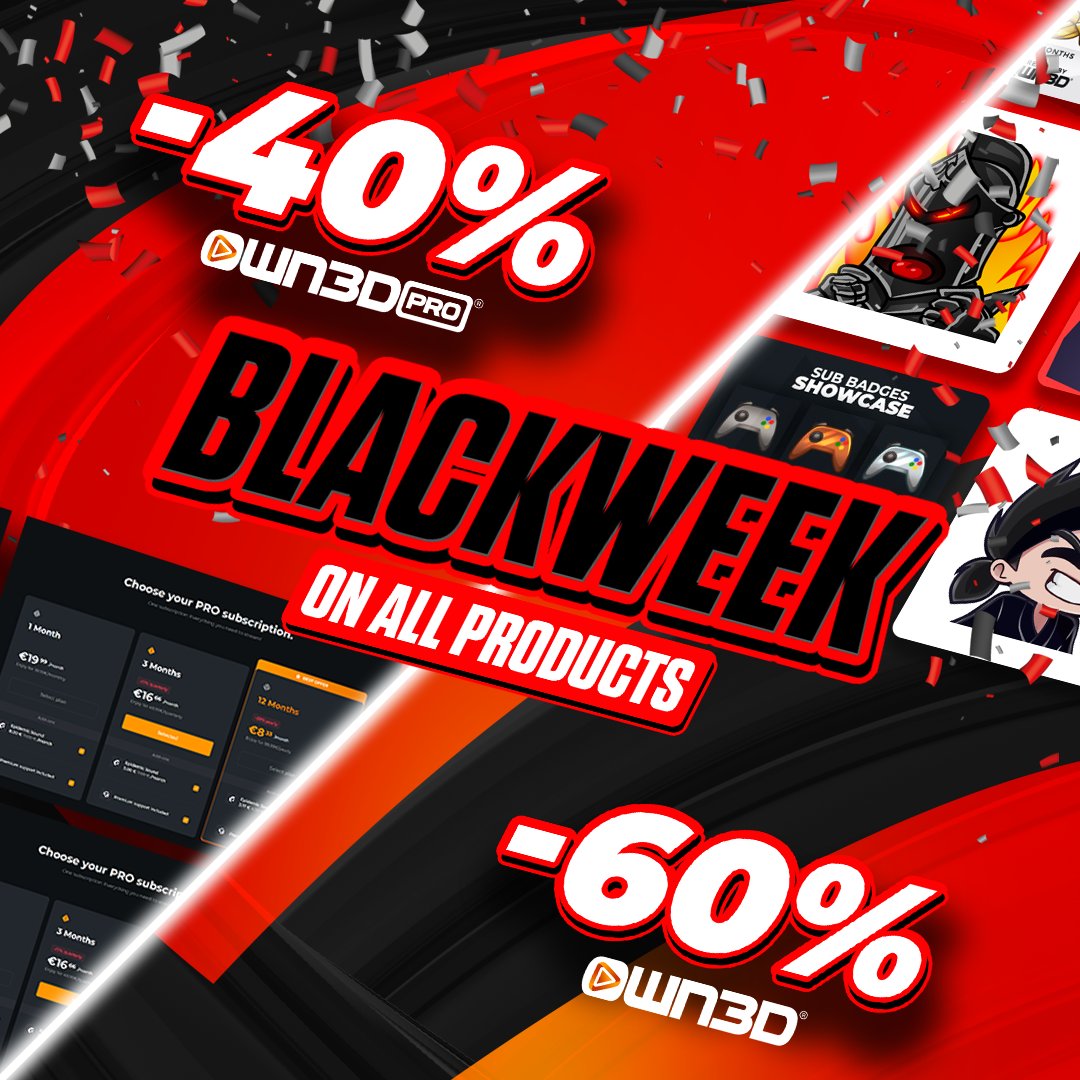 🔥 Stream like a legend! 🔥 

60% OFF at OWN3D.tv + 40% OFF OWN3D Pro! From pro tools to overlays and emotes – get everything you need at the best price!

Upgrade your stream now with these insane deals!

own3d.pro
own3d.tv