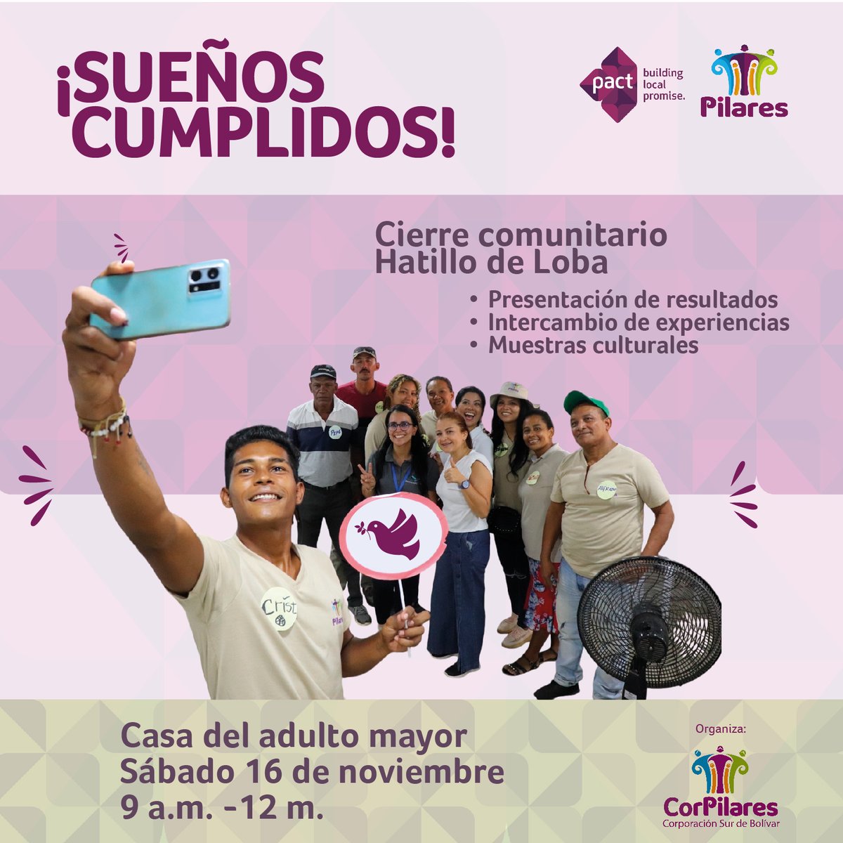 ¡Los sueños se cumplen! Nuestro recorrido al lado de las comunidades sigue entregando sus frutos.
#comunidadesempoderadas