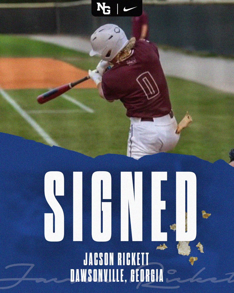 Please help us welcome <a href="/jacson_rickett/">Jacson Rickett</a> to our UNG Family! Jacson is a dynamic LHH OF out of Dawson County High School! #NationalSigningDay #ItsAllAboutTheNG