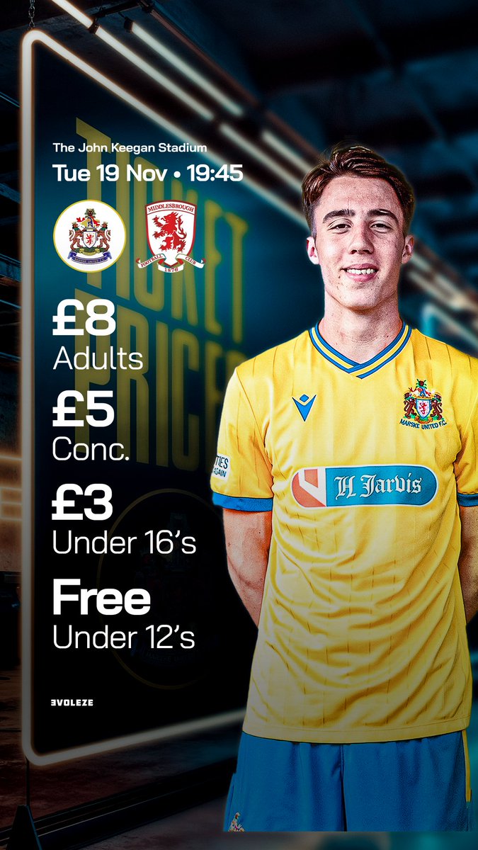 Marske United FC tweet media