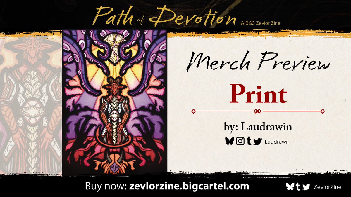 PREORDERS ARE OPEN FOR PATH OF DEVOTION! 💕 
AND HERE'S ONE OF MY WORKS ON IT! 🥳
TAKE YOURS NOW, GOGOGO!