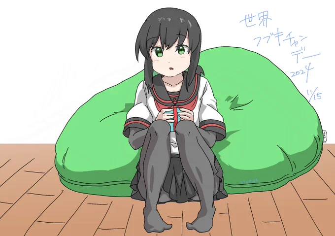 吹雪ちゃん進水日ー 