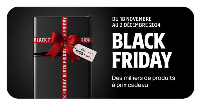 Darty_Officiel's tweet photo. #BlackFridayDarty 🏴 Dès aujourd'hui découvrez nos offres #BlackFriday !
👉 https://t.co/RbePPW4cD1 https://t.co/r3rNj7bcun