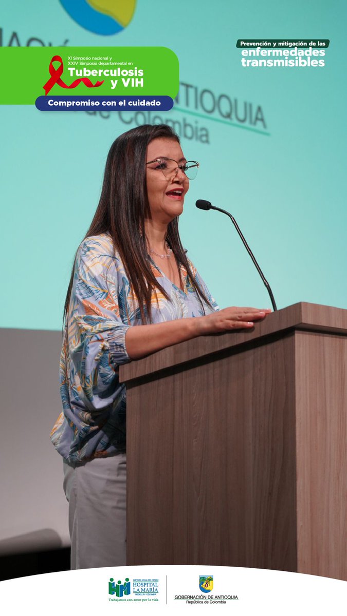 ¡Hoy es el gran día! 🌟

Te invitamos a ser parte del XI Simposio Nacional y XXIV Simposio Departamental sobre Tuberculosis y VIH 👨🏻‍⚕️, este espacio es gracias a <a href="/SaludAntioquia/">Secretaría de Salud e Inclusión Social</a> <a href="/GobAntioquia/">Gobernación de Antioquia</a> 
Síguenos en vivo:
- YouTube: youtube.com/watch?v=WMTvOE…
- Facebook: facebook.com/events/5778620…