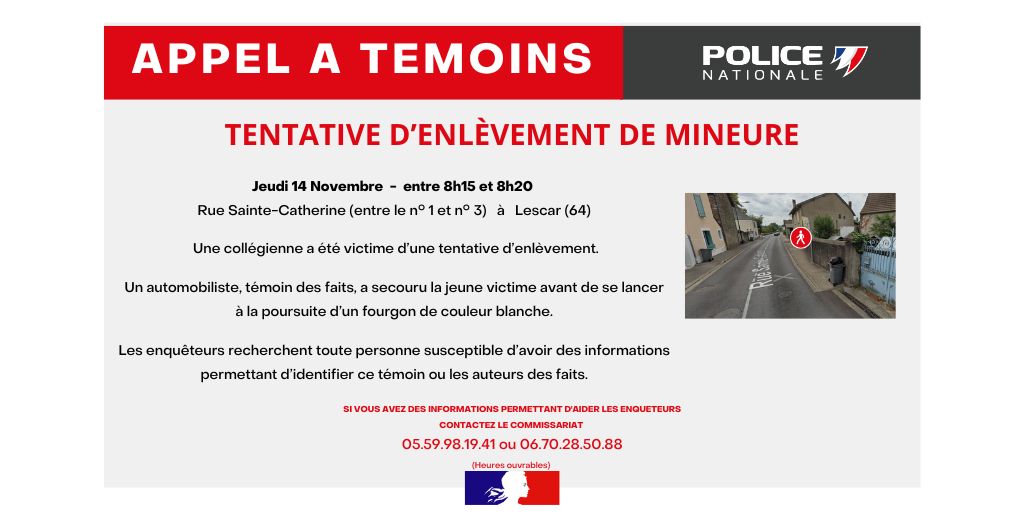 PoliceNat64's tweet photo. #AppelàTémoins | Les enquêteurs de la Brigade de Protection de la Famille ont besoin de vous.
Merci de vos partages. https://t.co/jucmTBpzxp