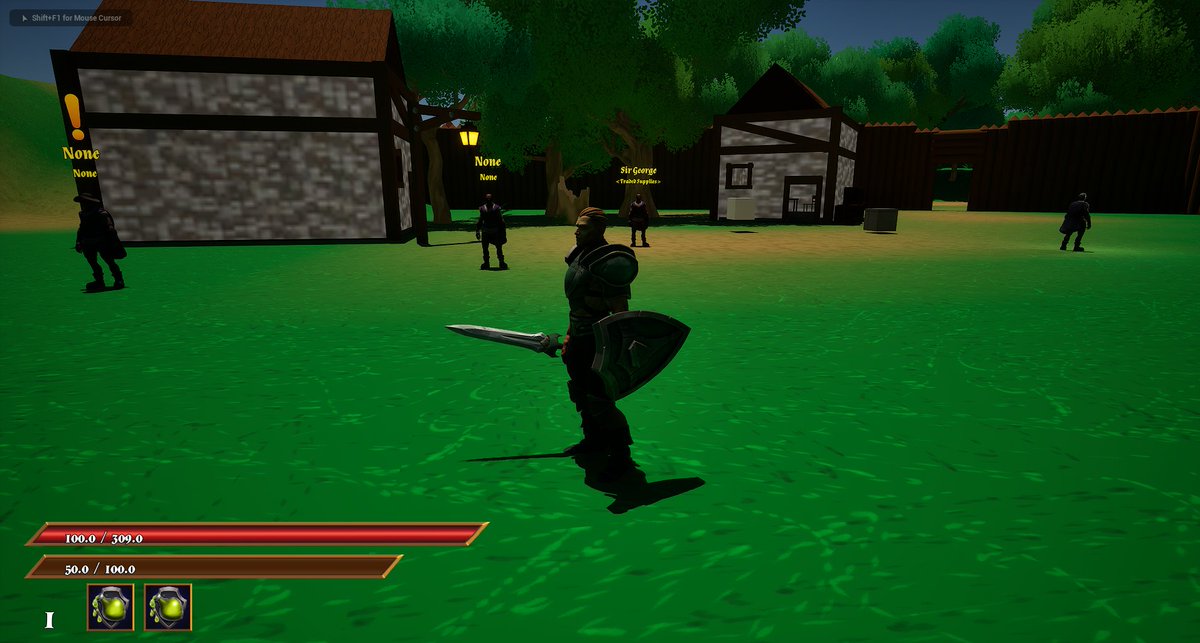 Game Systems Complete 😅 (Adjustments will take place how the core systems are done) Now To Implement Quests, Vendors, NPC's and World Building