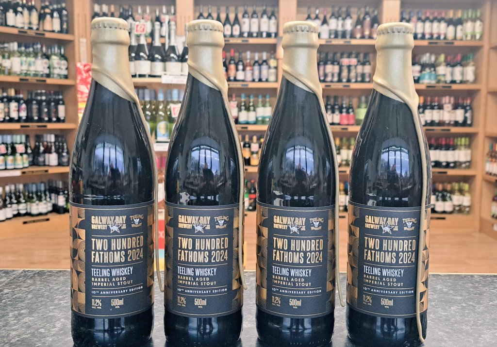 This years <a href="/galwaybeer/">Galway Bay Brewery</a> 200 Fathoms has just landed🚚 🚛. But be quick.....limited stocks....🔥🔥 <a href="/saltybuoybeer/">The Salty Buoy Beer Company</a>