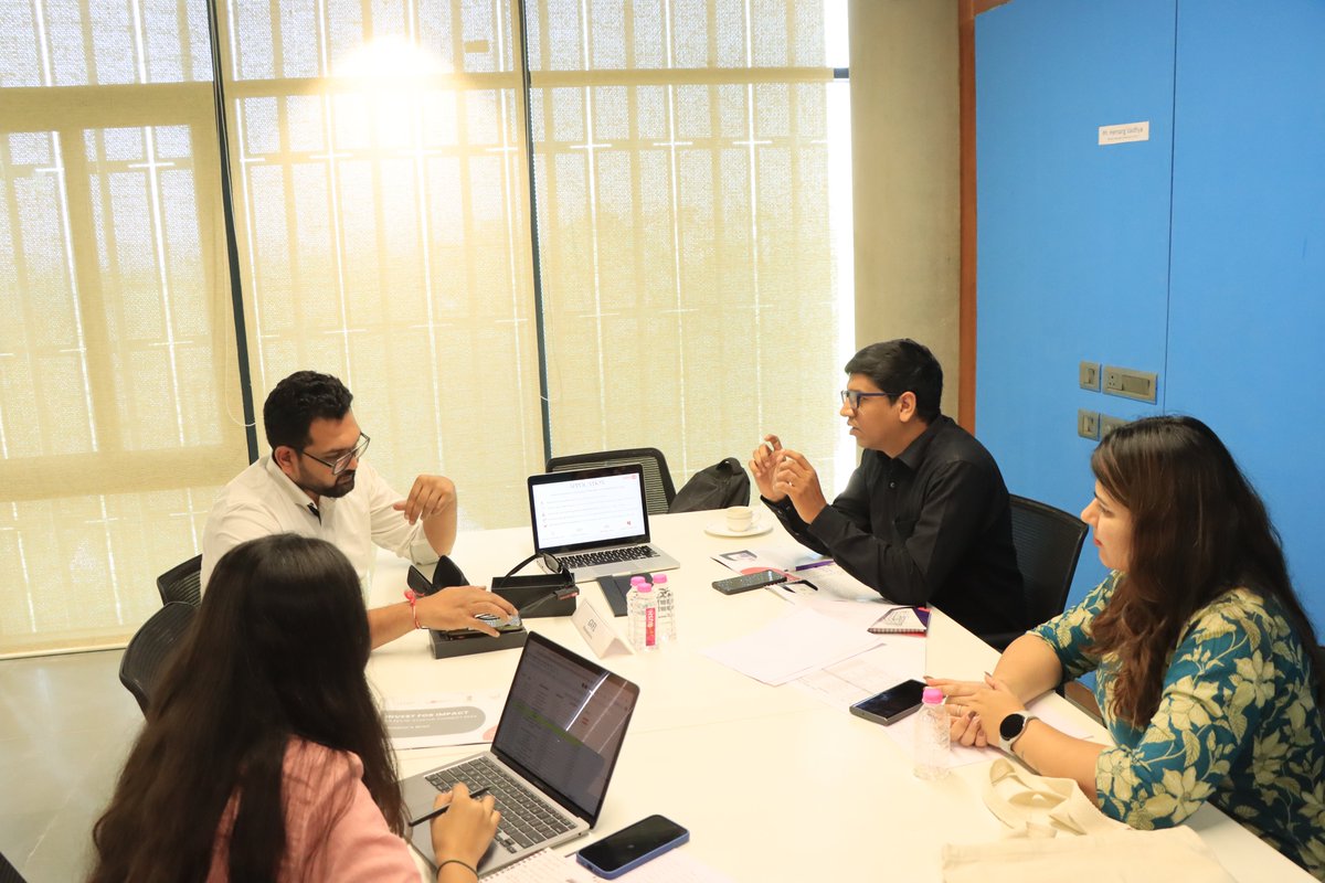 ihubgujarat's tweet photo. i-Hub in collaboration with @iseedirma @IRMAOfficial79 hosted an impact based event to connect early-stage startups with investors. Event began with an introductory session. Further deep dive pitching sessions took place, &amp; 26 startups to 18 investors in one-on-one interactions. https://t.co/ICP9Y38ydZ