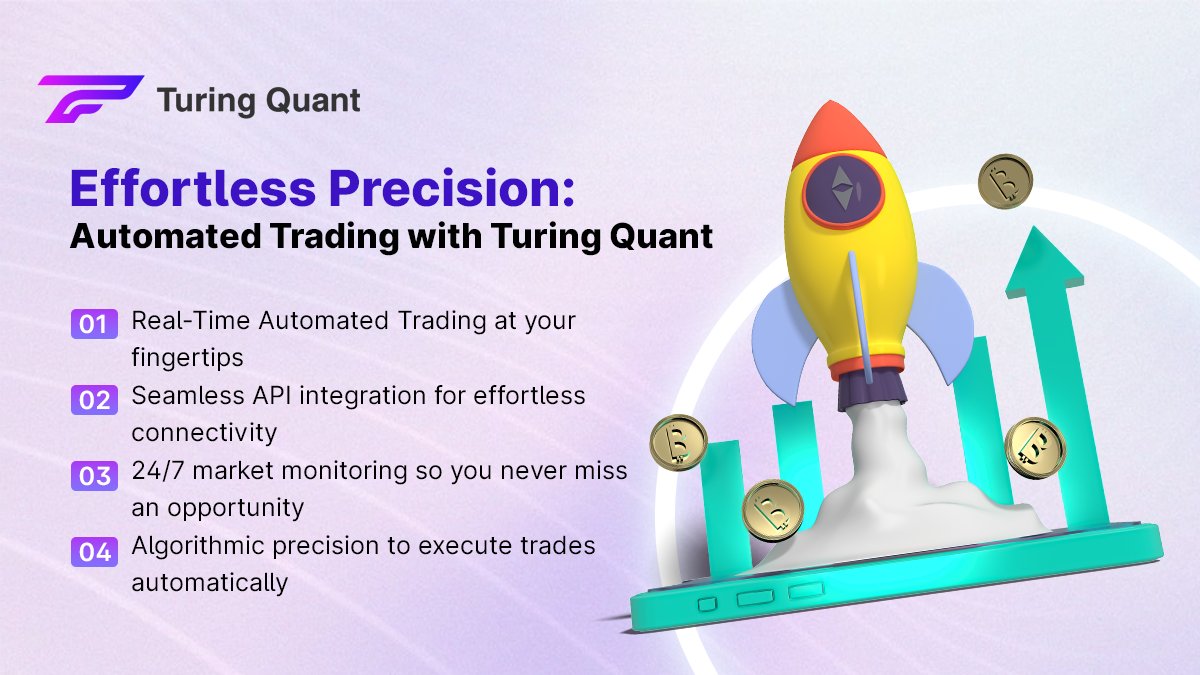 Turingquant's tweet photo. π Effortless Precision with Turing Quant
π‘ Trade Smart. Trade Automated.
βοΈ Seamless API for easy integration
βοΈ 24/7 market monitoring β no missed opportunities
βοΈ Algorithmic precision for automatic trades
π Start trading smarter today!
#TuringQuant #AutomatedTrading https://t.co/z5DA4XTtKI