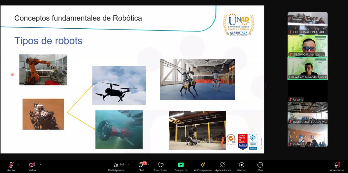 johasanmu's tweet photo. @ElOIRdelaRegion @UNAD_ZCBC #Carpa2 #CampamentoRegionalOIR #ZCBC2024, estamos desentrañando los secretos detrás de los robots: desde el cerebro que los controla hasta los sensores que les permiten “sentir” y los actuadores que les dan movimiento. ¡creatividad! @ElOIRdelaRegion https://t.co/MLovr3Zegt