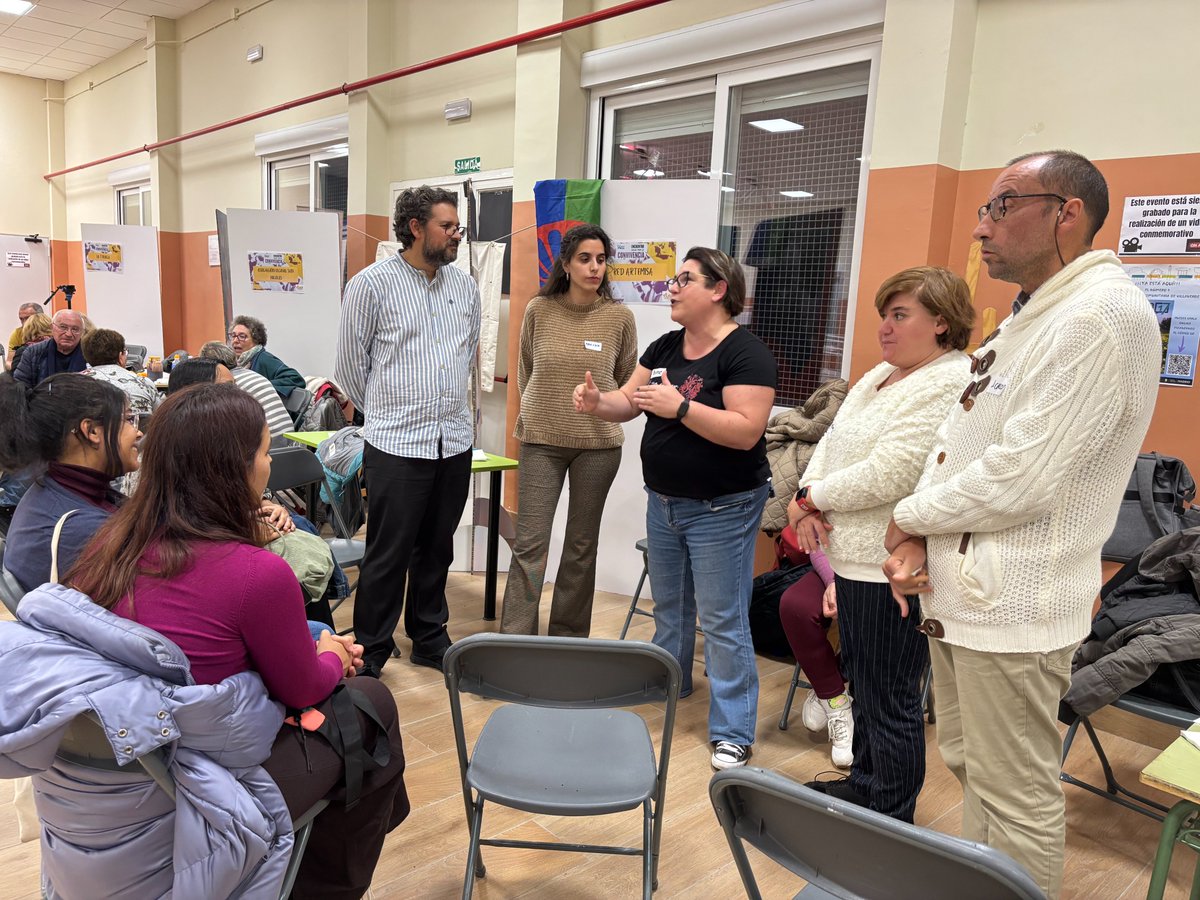 Afandice1's tweet photo. I Encuentro Anual por la #Convivencia de #Villaverde organizado en el marco del II Plan de Convivencia. Una #comunidad diversa, solidaria, resiliente y comprometida. @JMD_villaverde @EquipoComunita1 @PlenaMadrid https://t.co/AUQ7As8tdo