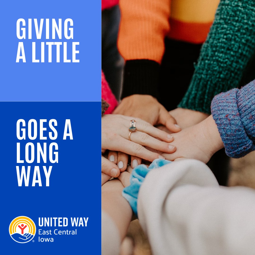 It's National Philanthropy Day!🌎 Today we celebrate the impact our volunteers, donors, and advocates have in Eastern Iowa VIA United Way. Thanks to you, we're building a stronger, more resilient community every day. bit.ly/3Z6G03w