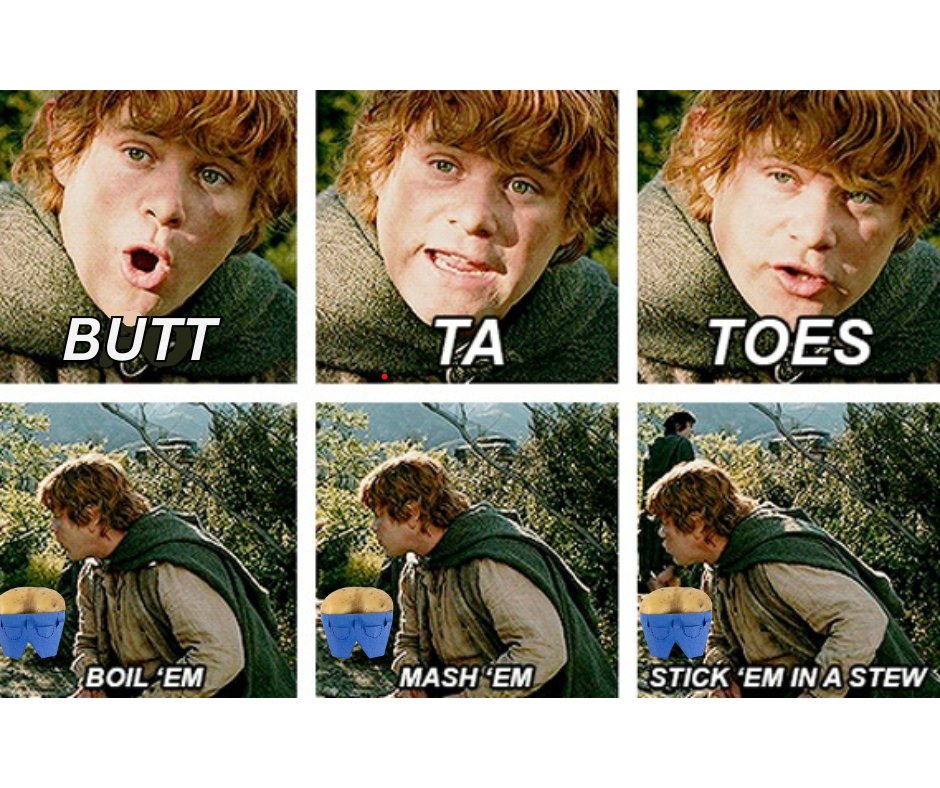 Did you hear? More people are piling in to $BTATO.  Our little spud is hit. Follow #ButtTato's daily adventures!

Telegram: t.me/butttato

CA: 25JaZFcz7yK3kAu7e9y3SAQ8QPNA2jp4DMC8Usg5pump

Website: ButtTato.com