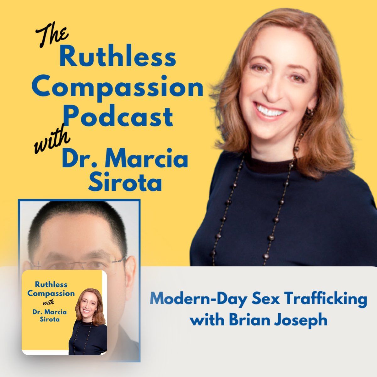Award-winning journalist and BookSavvy author Brian Joseph (VEGAS CONCIERGE) discusses modern-day sex trafficking with Dr. Marcia Sirota on The Ruthless Compassion Podcast. #books #authors buff.ly/3Z5NCDu