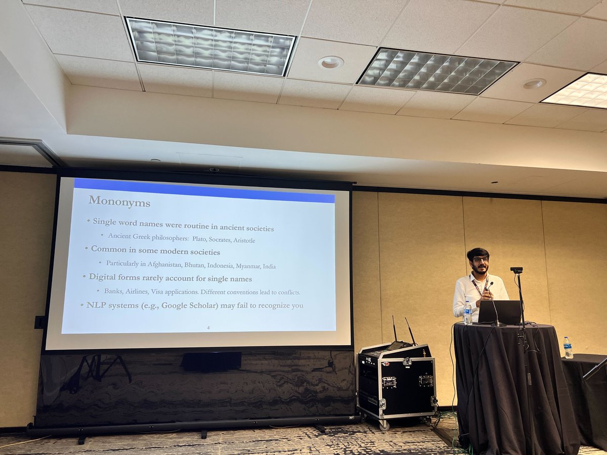 WiNLP (@winlpworkshop) on Twitter photo Captain <a href="/danish037/">Danish Pruthi</a> is piloting the AI Flight of Disparities ✈️, navigating through the turbulence of biases and landing at the runway of equitable AI. Buckle up for a journey that promises a smoother, fairer future! 🌍✨ #WiNLP #EMNLP2024 #AIForAll Captain <a href="/danish037/">Danish Pruthi</a> is piloting the AI Flight of Disparities ✈️, navigating through the turbulence of biases and landing at the runway of equitable AI. Buckle up for a journey that promises a smoother, fairer future! 🌍✨ #WiNLP #EMNLP2024 #AIForAll