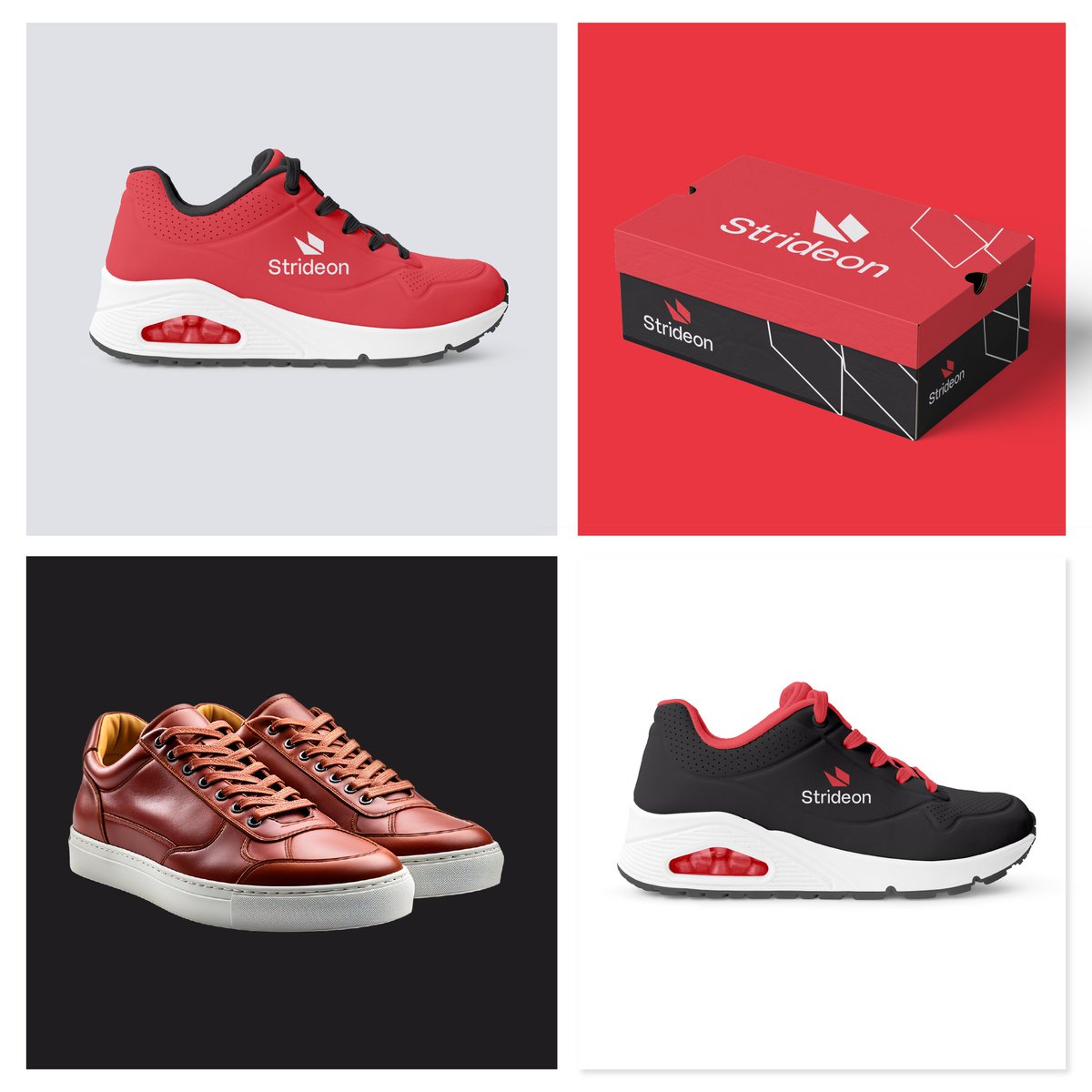 ay_shield's tweet photo. Introducing STRIDEON visual Identity, a footwear brand. 

#logoinspirations #logomaker #logodesigner #logoconcept #brandidentitydesign #Nov2024 #ayshield #theshield #branddesigner
#brandidentity #visualidentity #visualdesigner #abstractmark #graphicdesign #footwear #strideon https://t.co/H2EsAHAapy