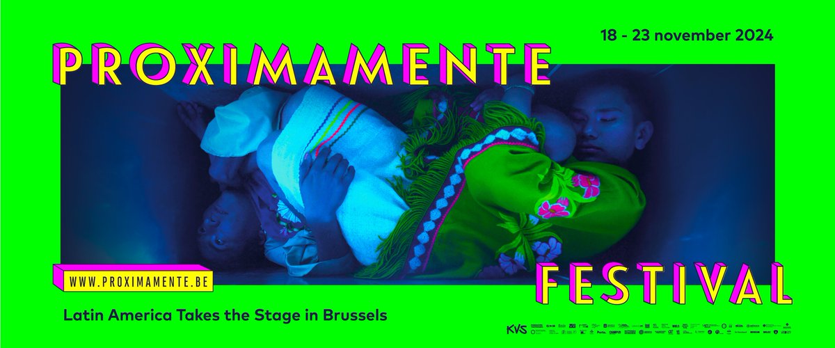 Invitamos a todas y todos al <a href="/Proximamentfest/">Proximamente Festival</a>, que tendrá lugar en <a href="/KVSbrussels/">KVS</a> y contará con la participación de los artistas chilenos Ana Luz Ormazábal  y Nicolás Fuentes.

#PROXIMAMENTEFESTIVAL
#LATINXINBRUSSELS
#FUTUROANCESTRAL