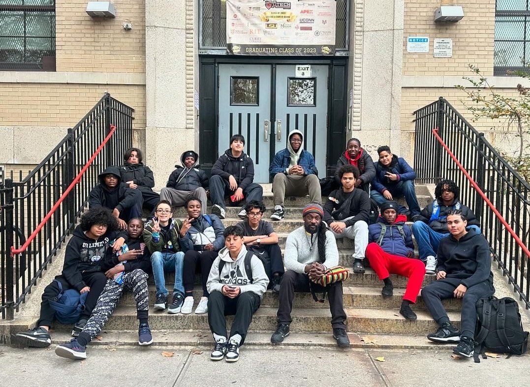 AUPE Brooklyn/Queens (@aupebrooklyn) on Twitter photo Our 9th grade African Drummers and MBK Scholars at A-Tech for the first MBK Pinning of the year. Thank you <a href="/TPaulin_BKNHS/">Terrence Paulin</a> for putting together an inspiring event for our scholars #aupembk #aupedrummers #bushwickstronger Our 9th grade African Drummers and MBK Scholars at A-Tech for the first MBK Pinning of the year. Thank you <a href="/TPaulin_BKNHS/">Terrence Paulin</a> for putting together an inspiring event for our scholars #aupembk #aupedrummers #bushwickstronger