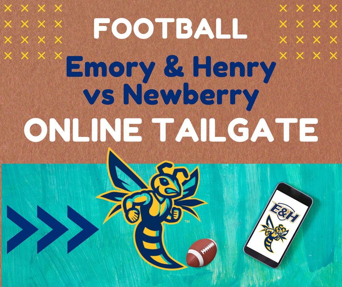 🏈 🖥️ Enjoy our tradition and watch the last game of the season in person at Newberry College or online LIVE at 1:00 pm. WECH-FM will be streaming our Wasps take on the Wolves, giving live updates from fans, and even giving out prizes to virtual viewers.

Go Wasps! #StingersUp 🐝