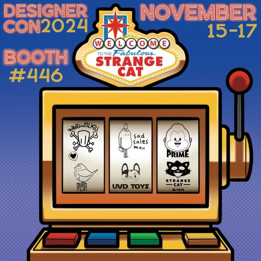 spankystokes's tweet image. Strangecat Toys for DesignerCon 2024! dlvr.it/TGC4vK #ChrisRWK #Convention #DesignerConDCon #Featured #Muffinman