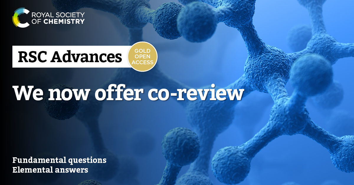 🤩RSC Advances is delighted to announce it has launched co-review. To read more about it, please check out our blog post here: blogs.rsc.org/ra/?p=7276&pre…