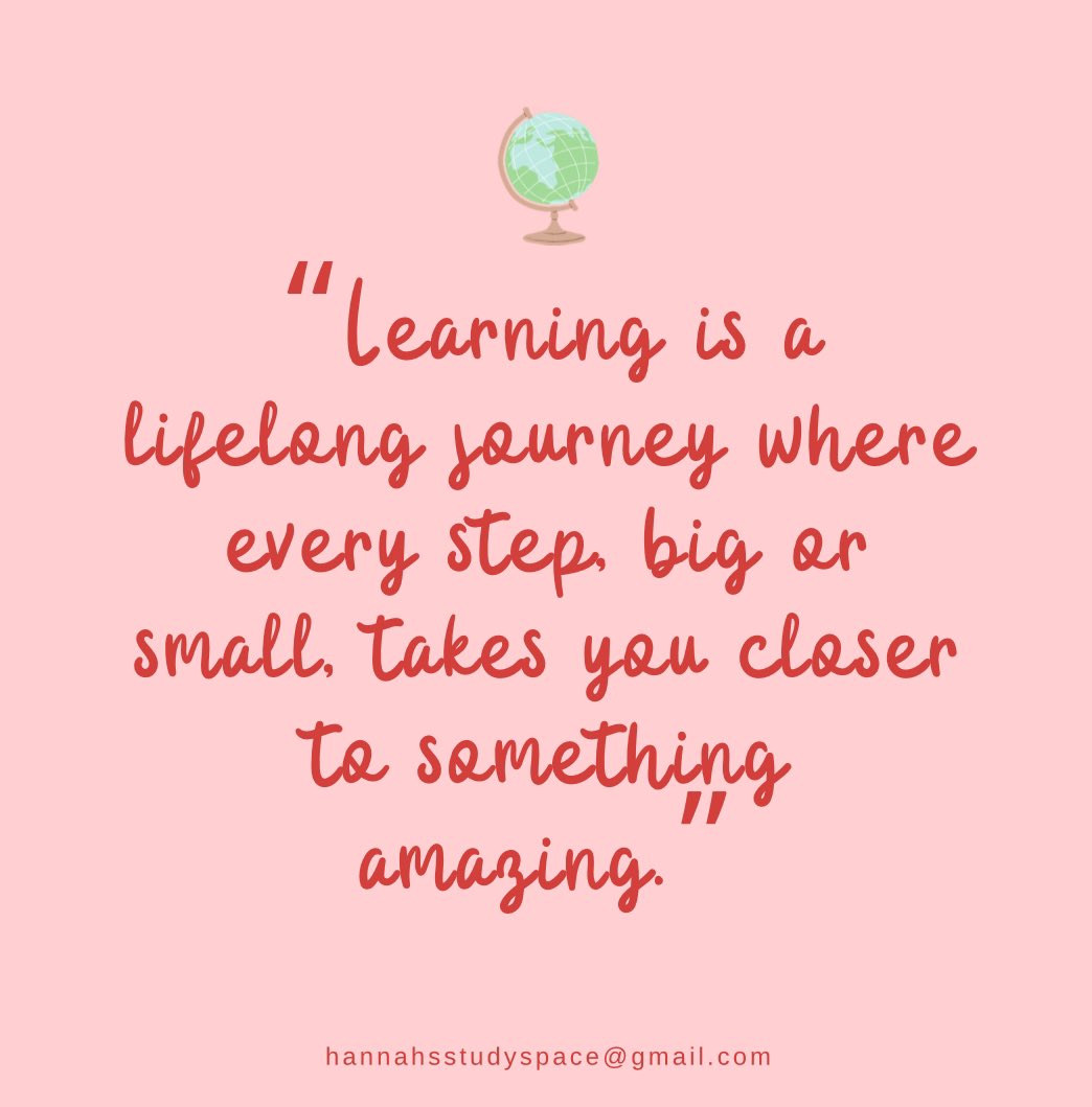 hanstudyspace's tweet photo. 🌟 Learning is a Lifelong Journey 🌟

No matter your age, every step you take in learning brings you closer to amazing new possibilities! 📚✨

At Hannah’s Study Space, we believe that learning should be fun, engaging, and empowering for everyone—kids and adults alike. 🌈 https://t.co/yl25mduAtX