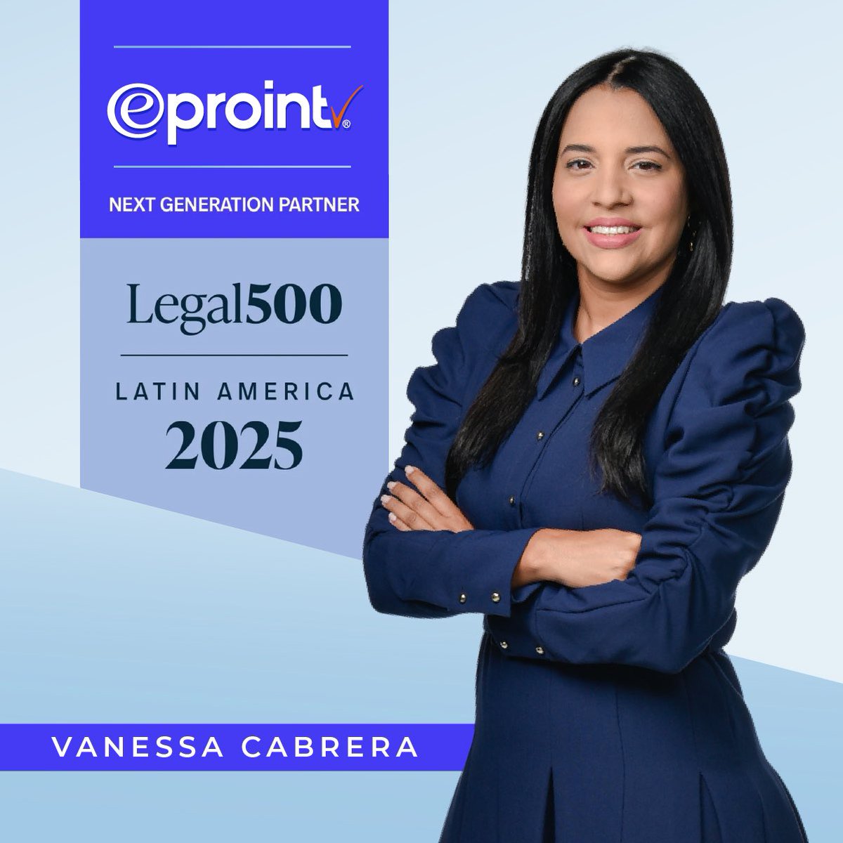 Vanessa Cabrera <a href="/vane_ica/">Vanessa</a> has been recognized as “Next Generation Partner” by <a href="/thelegal500/">The Legal 500</a> Legal500 Latin America 2025. 👏🏻