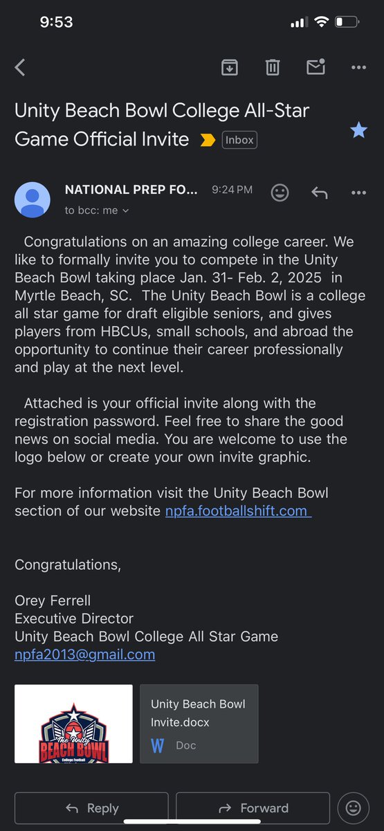 Jalen Banks (@jalen_b1) on Twitter photo Im blessed and honored to be invited to play in the Unity Beach Bowl🙏🏾 <a href="/UnityBeachBowl/">The Unity Beach Bowl College All-Star Game</a> Im blessed and honored to be invited to play in the Unity Beach Bowl🙏🏾 <a href="/UnityBeachBowl/">The Unity Beach Bowl College All-Star Game</a>