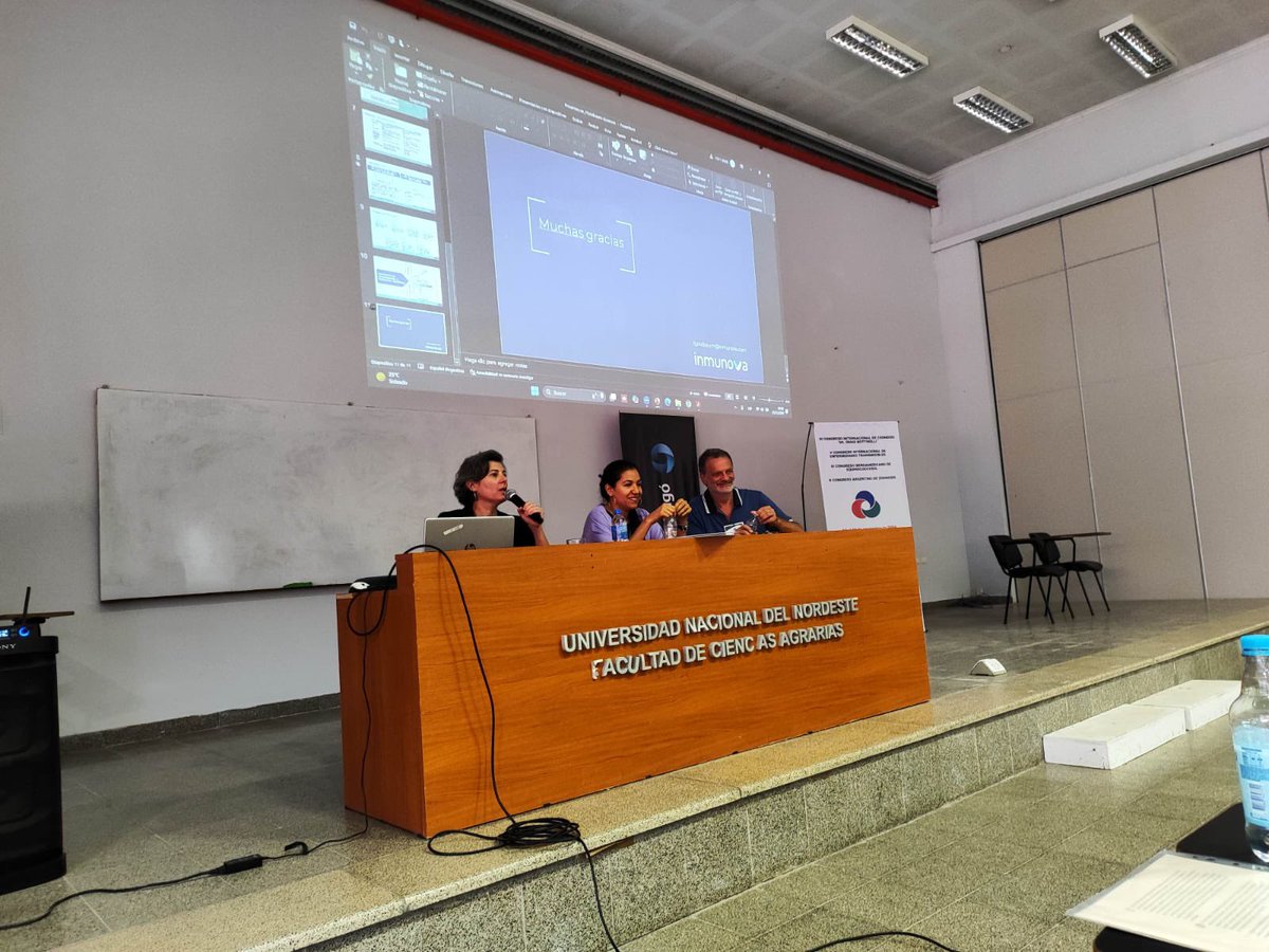 Mundo Sano (@mundosano) on Twitter photo #MundoSano estuvo presente en el III Congreso Internacional de #Zoonosis que se llevó a cabo esta semana en la provincia de Corrientes, Argentina.
En una mesa redonda coordinada por la fundación, la Dra. #VictoriaPeriago, investigadora de <a href="/CONICETDialoga/">CONICET Dialoga</a> y miembro del equipo de #MundoSano estuvo presente en el III Congreso Internacional de #Zoonosis que se llevó a cabo esta semana en la provincia de Corrientes, Argentina.
En una mesa redonda coordinada por la fundación, la Dra. #VictoriaPeriago, investigadora de <a href="/CONICETDialoga/">CONICET Dialoga</a> y miembro del equipo de