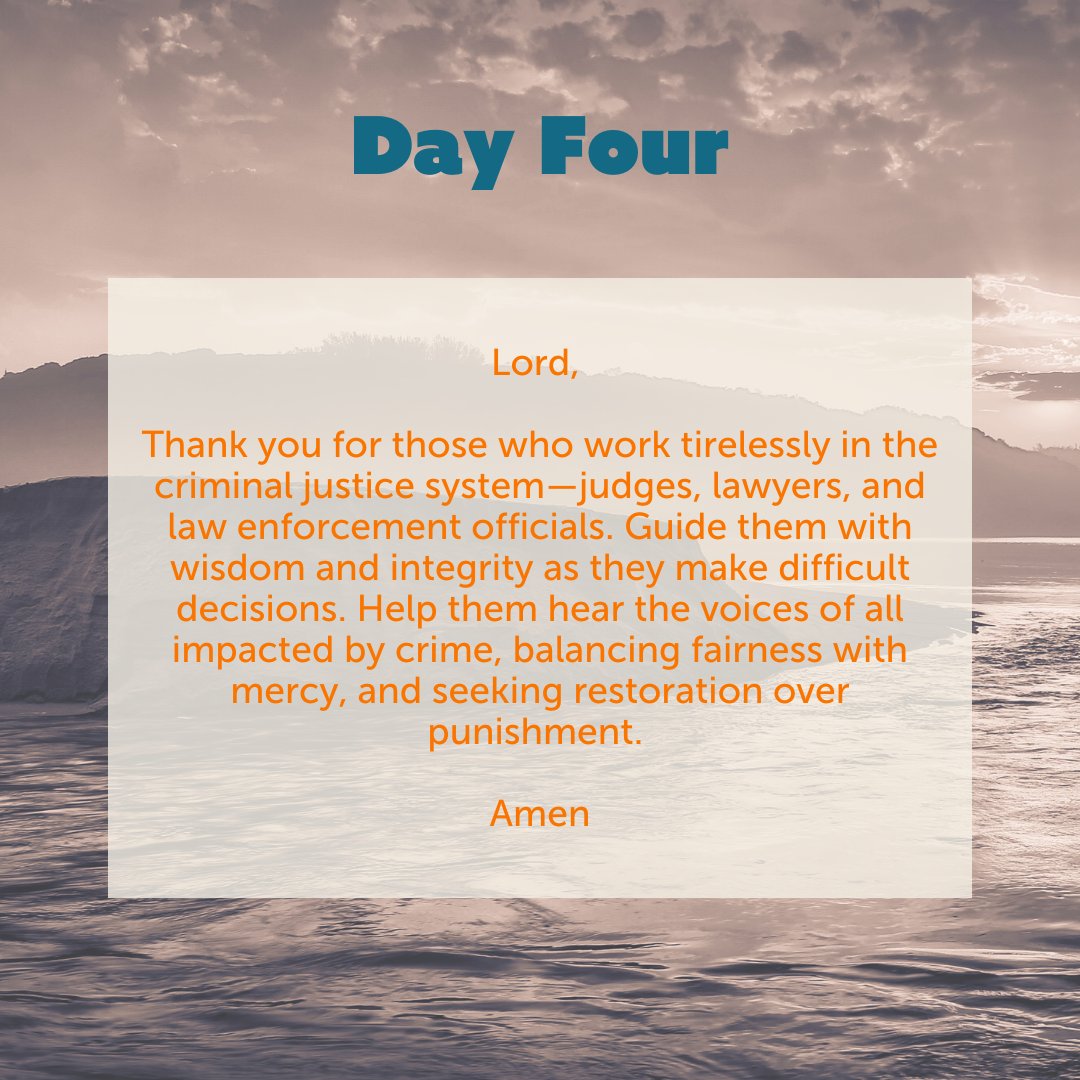 🙏 Day 4 // Micah 6:8 calls us to act justly, love mercy, and walk humbly. Let’s listen to the voices of those in need:

"To act justly, love mercy, and walk humbly with your God." – Micah 6:8

Request a speaker to learn more: prisonersweek.org.uk/contact 🤝🕊️