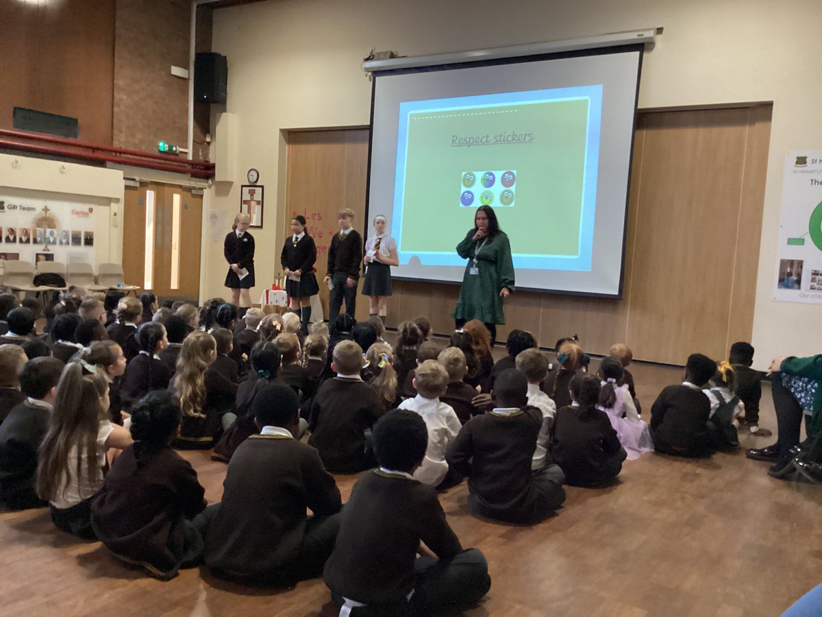 We had an assembly during anti bullying week to reflect on how we can show respect in school. #StHerbertsPSHE <a href="/_respectme_/">respectme #AntiBullyingWeek</a>