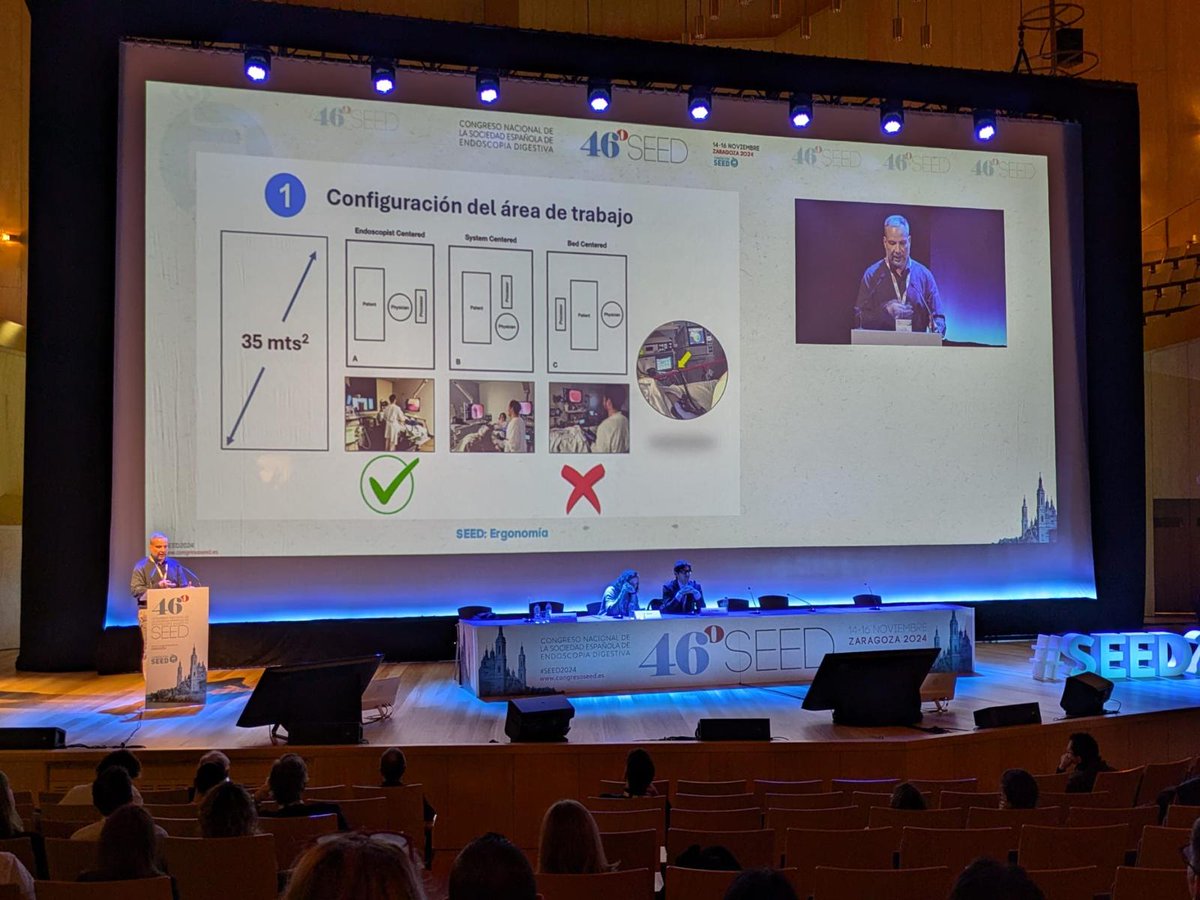 DigestivoVigo (@digestivovigo) on Twitter photo Presentación sobre ergonomía a cargo de <a href="/anjoro76/">Antonio Rodriguez Dj</a> . Aprendiendo herramientas para la prevención de lesiones en nuestras salas de endoscopia.
#SEED2024 Presentación sobre ergonomía a cargo de <a href="/anjoro76/">Antonio Rodriguez Dj</a> . Aprendiendo herramientas para la prevención de lesiones en nuestras salas de endoscopia.
#SEED2024