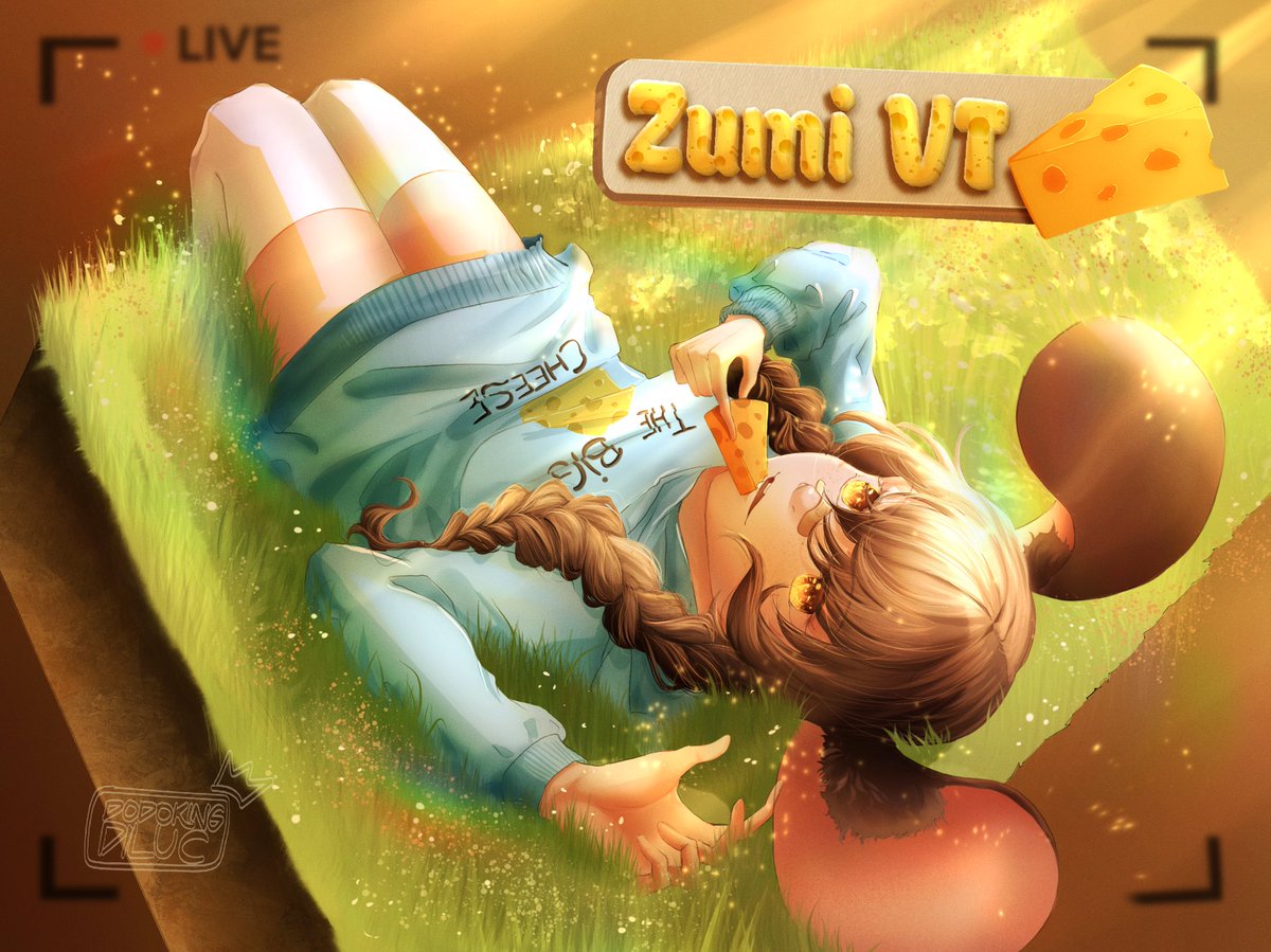dodokingdiluc's tweet photo. Haha Ik the entry has already been made but I fixed the ears, I wanted to make them a bit more floppy didnโt even realised it looked like a bunny, Zumi got an unintentional redesign๐โจ #ZumiVTArt #DrawMiLive @ZumiVT https://t.co/NgCYxCQNz8