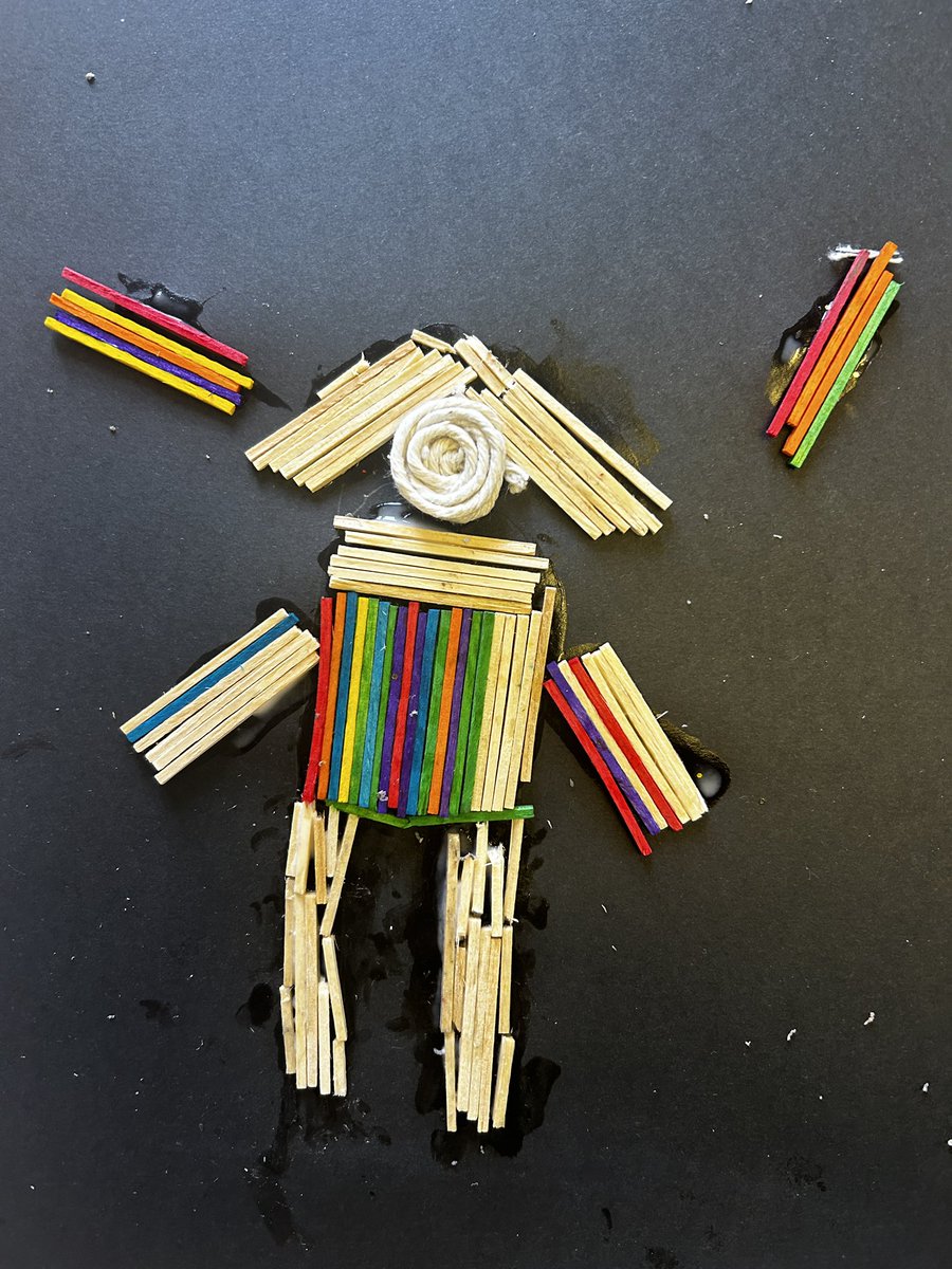 fitzwilliamY3's tweet image. ART WEEK…. 
Some of our fantastic creative art. This week we have been learning all about the work by Antony Gormley.