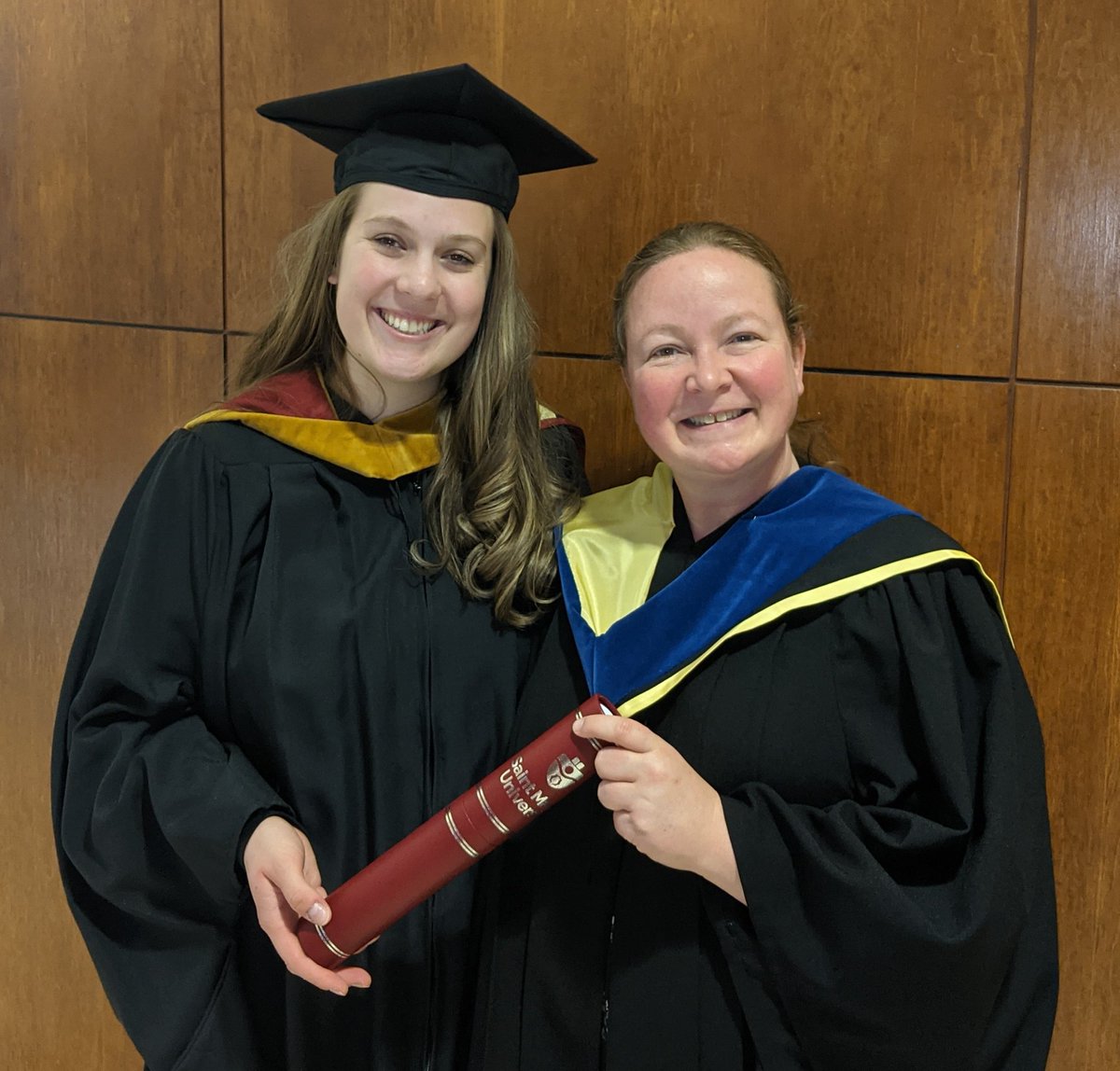 Congratulations to team member Mary Stackaruk, who convocated yesterday <a href="/smuhalifax/">Saint Mary’s University</a>. Mary, you are an inspiration to all that have the honour of working with you, and we wish you all the best as you start on your career journey with GIT! We are so proud of you!