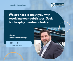 DeVries_Law's tweet image. Struggling with overwhelming debt? 
Book a consultation today:
tinyurl.com/2d5mvd7t
Or call: +1 904 900 2009
#Chapter7Bankruptcy #DebtRelief #FreshStart #BankruptcyAttorney