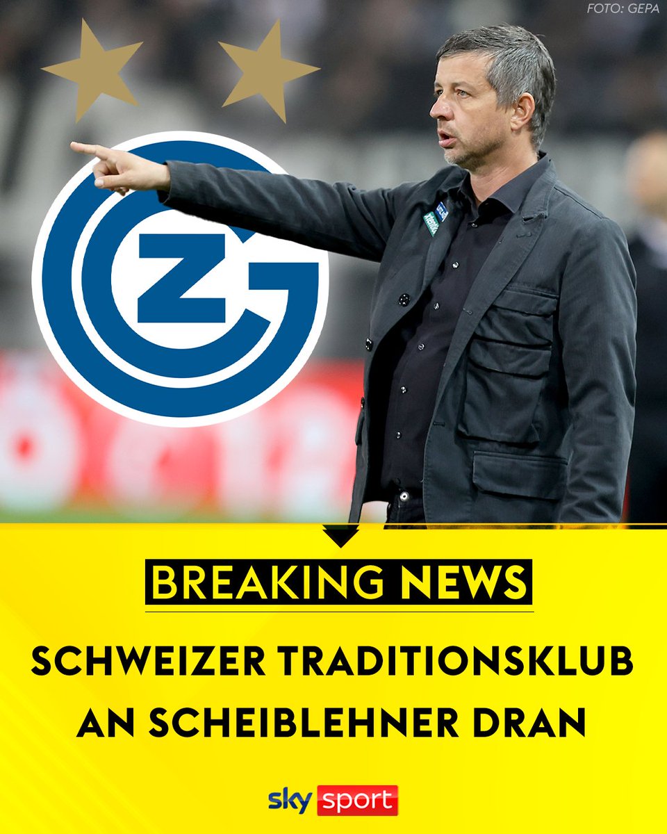 SkySportAustria's tweet photo. Nach Sky-Informationen ist @blauweisslinz-Trainer Gerald #Scheiblehner in der Schweiz begehrt. Der 47-Jährige ist Wunschkandidat beim Traditionsverein Grasshopper Club Zürich!
Alle Infos 👉 https://t.co/kWRJI1BB04
#SkyBuliAT #BWL #Grasshopper #BlauWeissLinz #AdmiralBL #inundaut https://t.co/tWnmTLOO9f