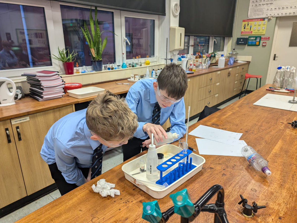 St. Louis Grammar School, Chemistry tweet media