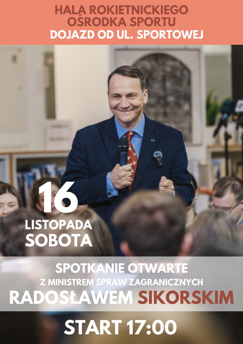 sikorskiradek's tweet photo. Do zobaczenia jutro w Wielkopolsce! ❤️🤍

#BoCzasySięZmieniły https://t.co/RxqBzSHW89