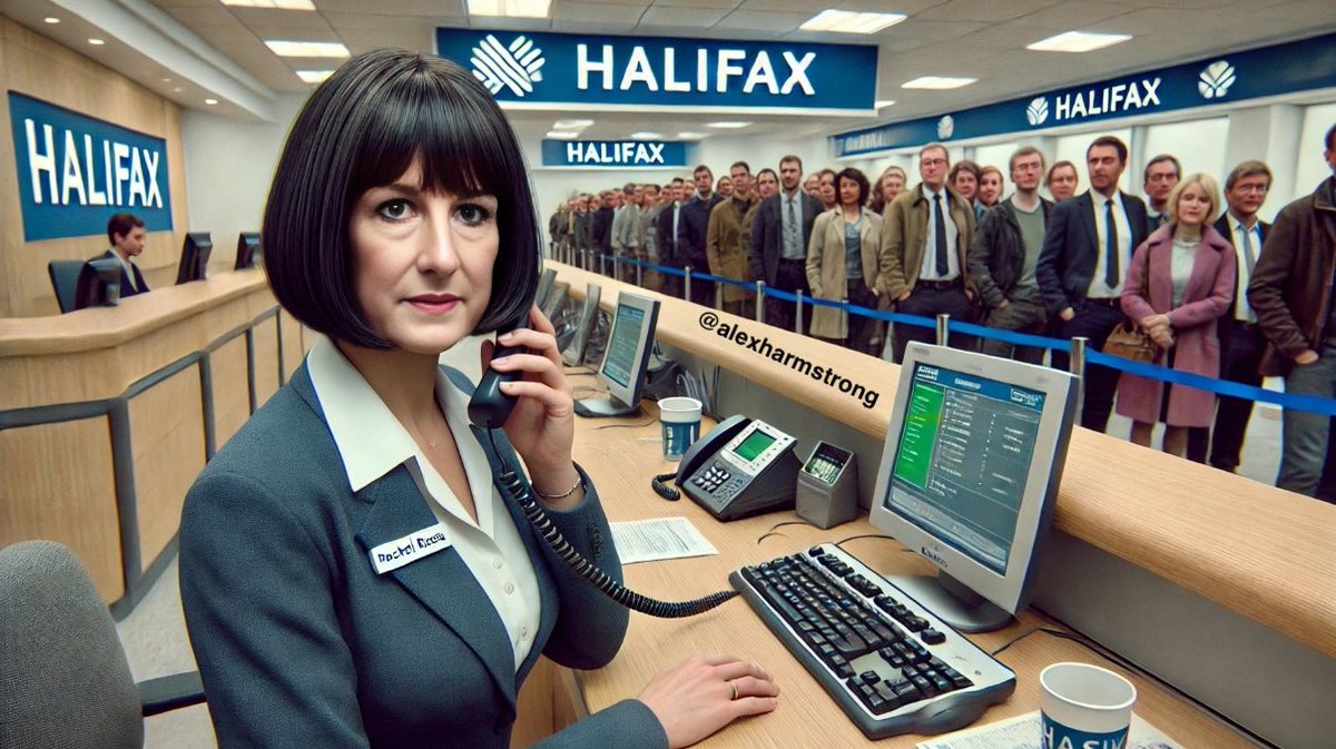 Alexarmstrong's tweet photo. “Customer service, it’s Rachel calling to let you know your mortgage rates are going up”. https://t.co/ju1oBRFkuo
