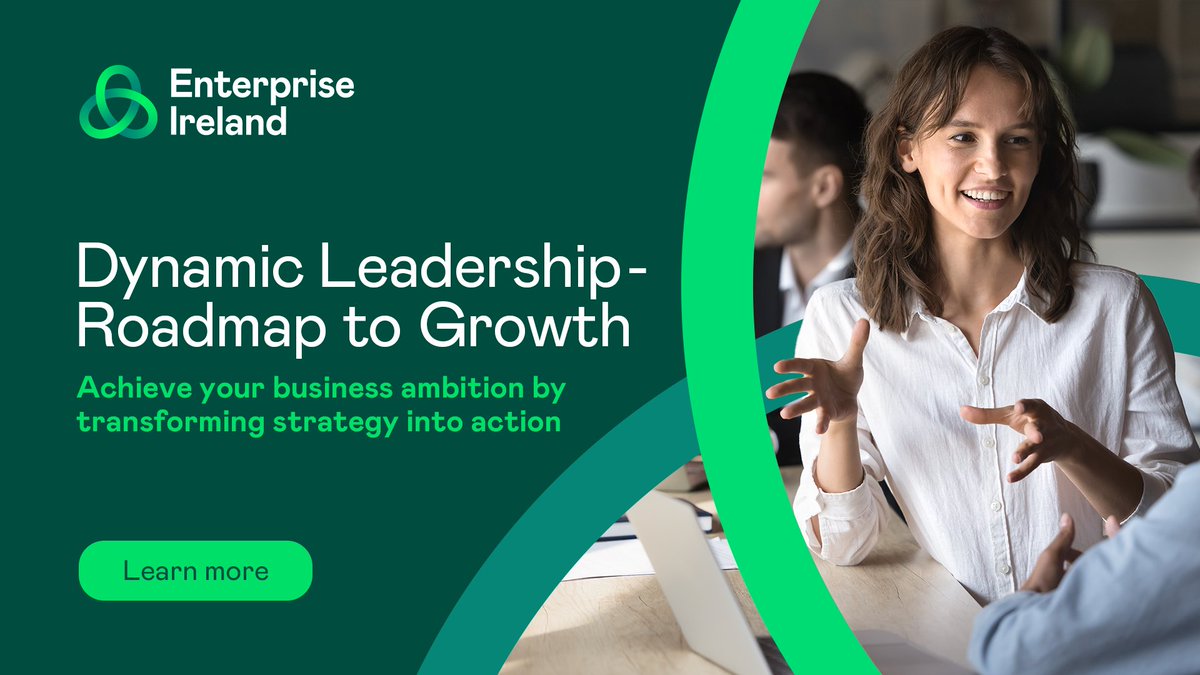 Dynamic Leadership - Roadmap to Growth programme (previously known as GG4G) is a team-based programme designed to equip senior leadership teams of Irish SMEs with the tools, knowledge, and strategies required for sustainable growth and international expansion.

Join us at our