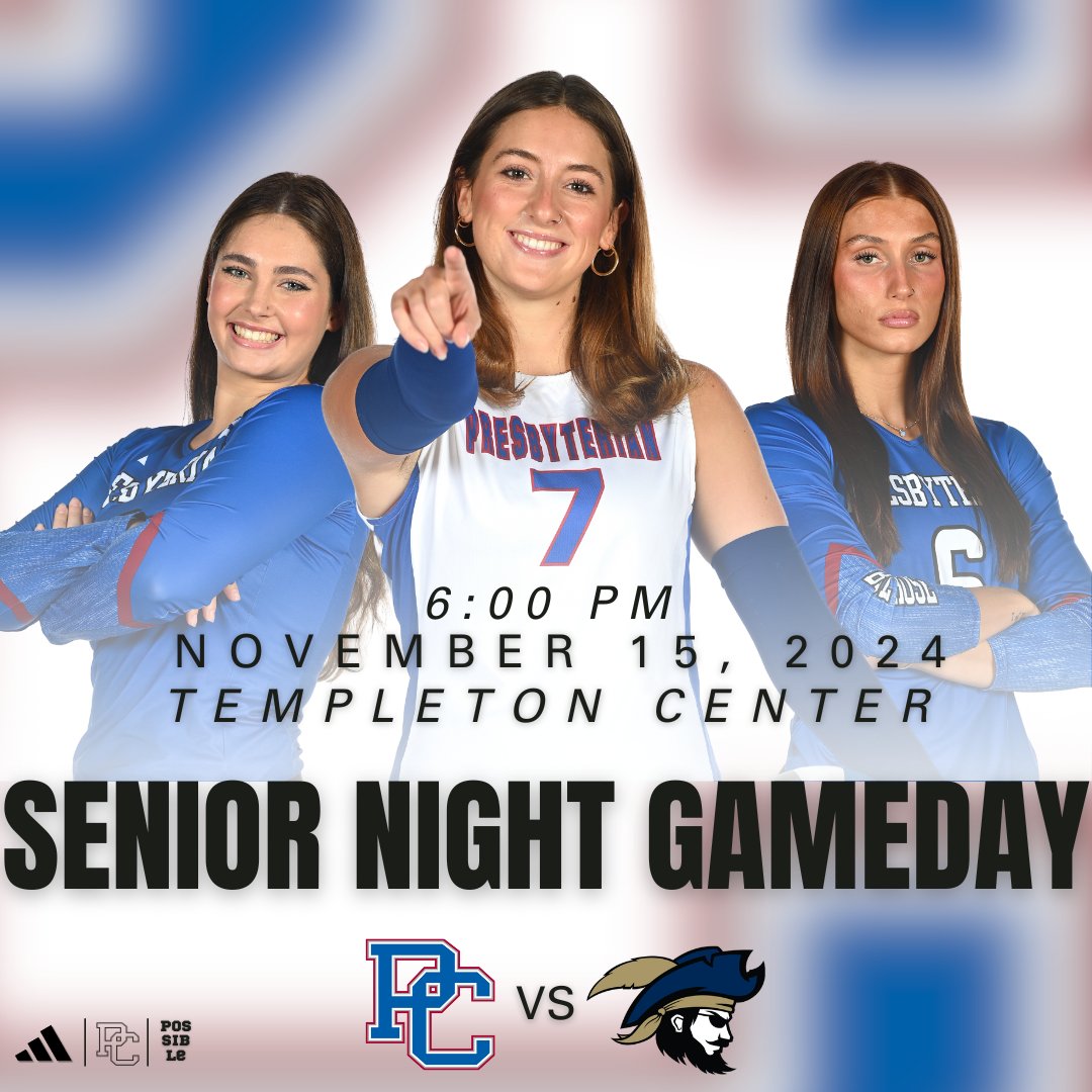BlueHoseWVB's tweet image. 𝐆𝐀𝐌𝐄𝐃𝐀𝐘!!

Come show your support for our seniors tonight 💙

🆚 - Charleston Southern Buccaneers
📍 - Templeton Center
⏰ - 6:00 PM
📺 - shorturl.at/ciwso
📊 - shorturl.at/V7ObV

#GoBlueHose | #pcvb | #possible