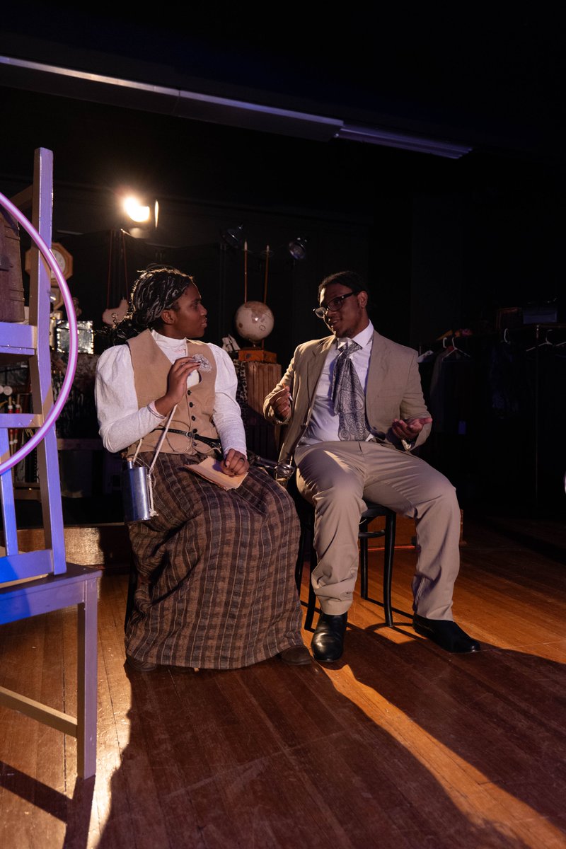 Stop by the top floor of LeClerc this weekend, as NDMU Drama presents “On the Verge, or the Geography of Yearning” in the Marian B. Copeland Theatre!

Shows will take place at 7 pm on Friday and Saturday, and at 2 pm on Sunday. Tickets are available ➡️ bit.ly/3CvHFH0