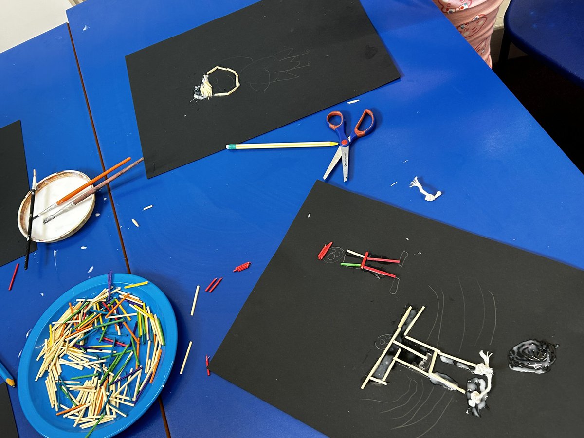 fitzwilliamY3's tweet image. ART WEEK…. 
Some of our fantastic creative art. This week we have been learning all about the work by Antony Gormley.