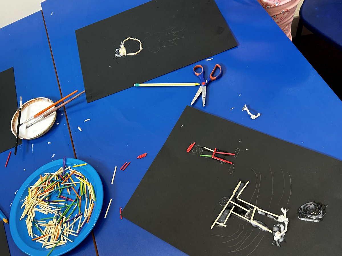 fitzwilliamY3's tweet image. ART WEEK…. 
Some of our fantastic creative art. This week we have been learning all about the work by Antony Gormley.