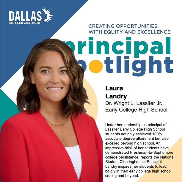 Dr. Stephanie S. Elizalde (@dallasisdsupt) on Twitter photo Did you know that Principal Landry appeared in a Gatorade soccer commercial as a double for a U.S. Women’s National Team soccer player? Did you know that Principal Landry appeared in a Gatorade soccer commercial as a double for a U.S. Women’s National Team soccer player?